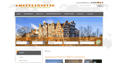 Desktop Screenshot of amstellodging.com